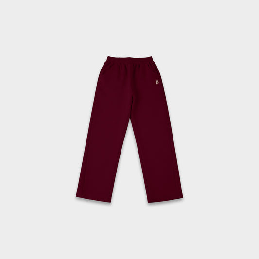 Burgundy sweat pants