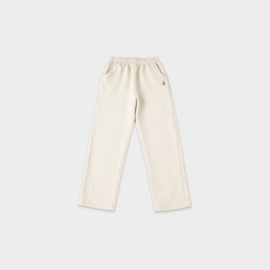Ecru sweat pants