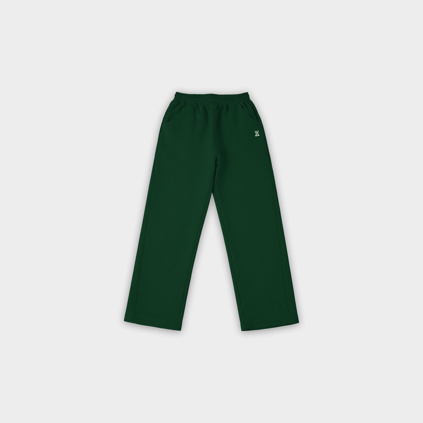 Green sweat pants