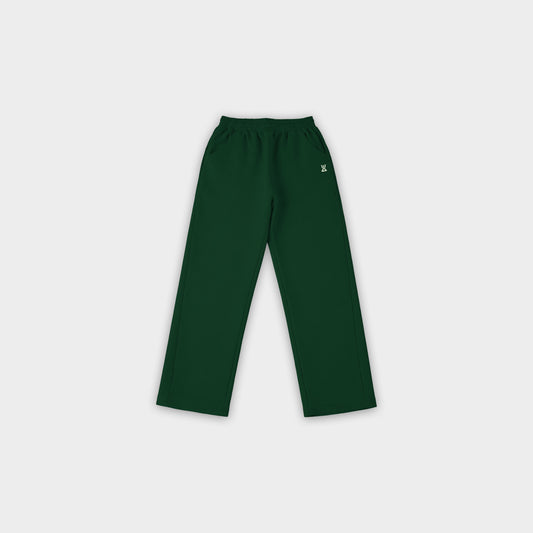 Green sweat pants