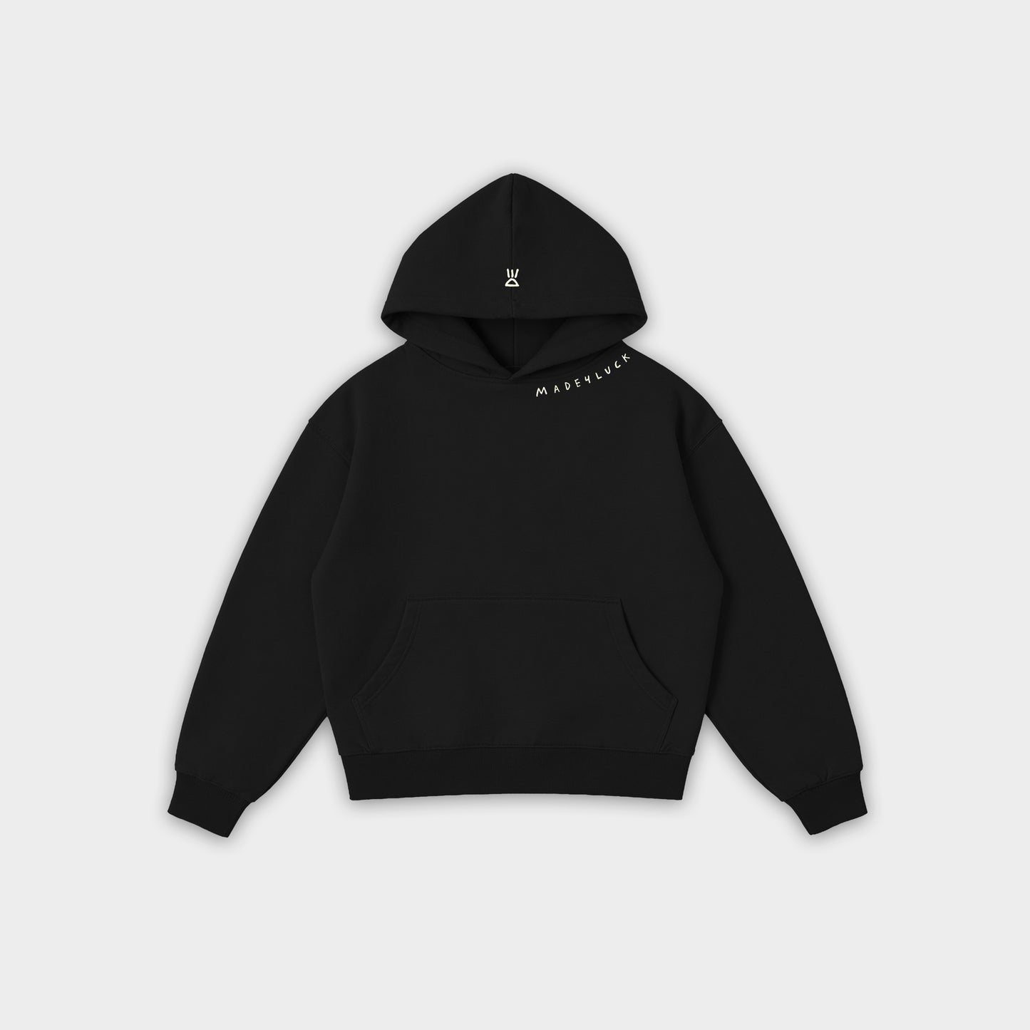 Black hoodie