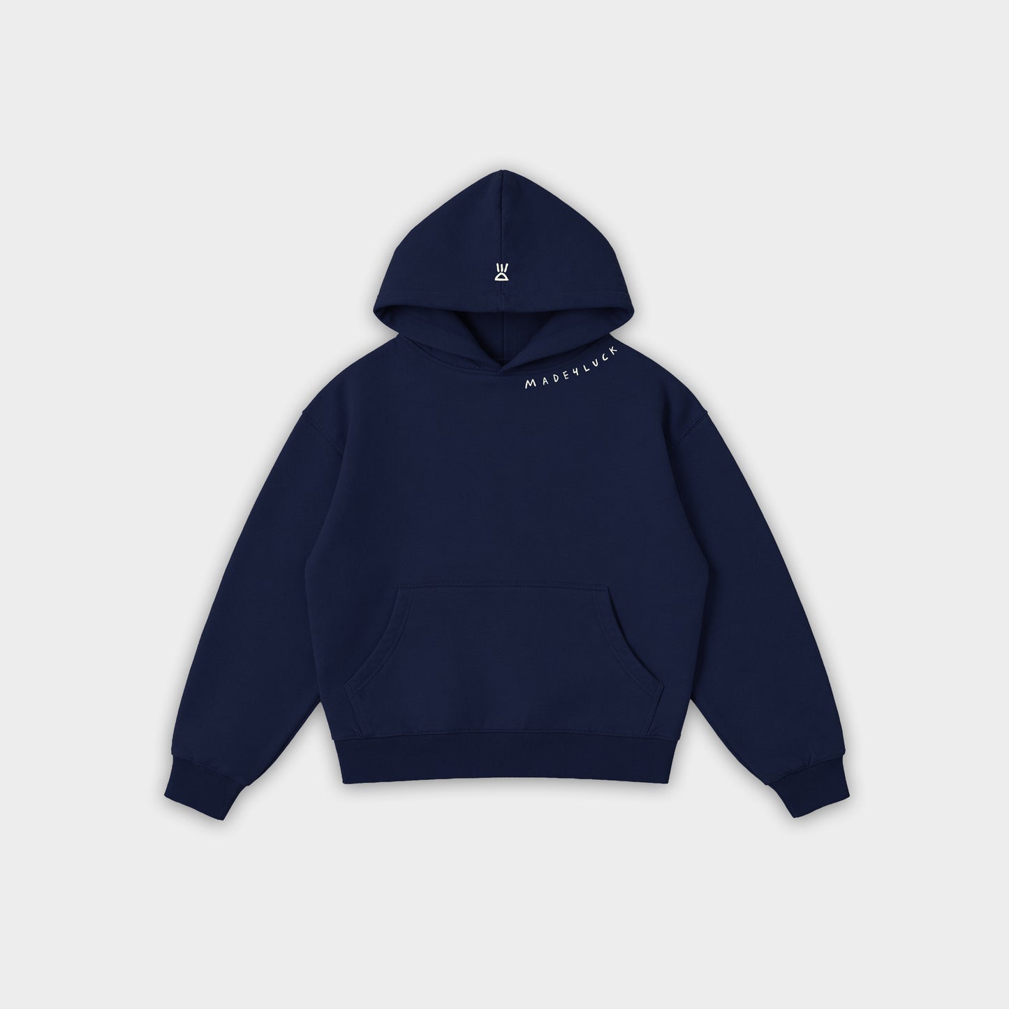 Navy blue hoodie