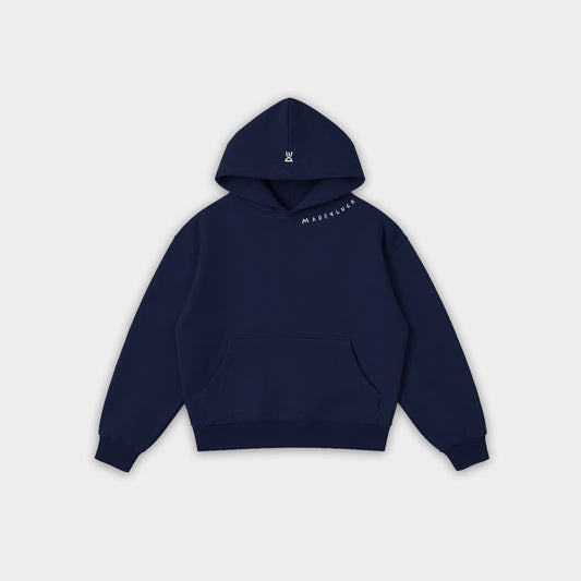 Navy blue hoodie