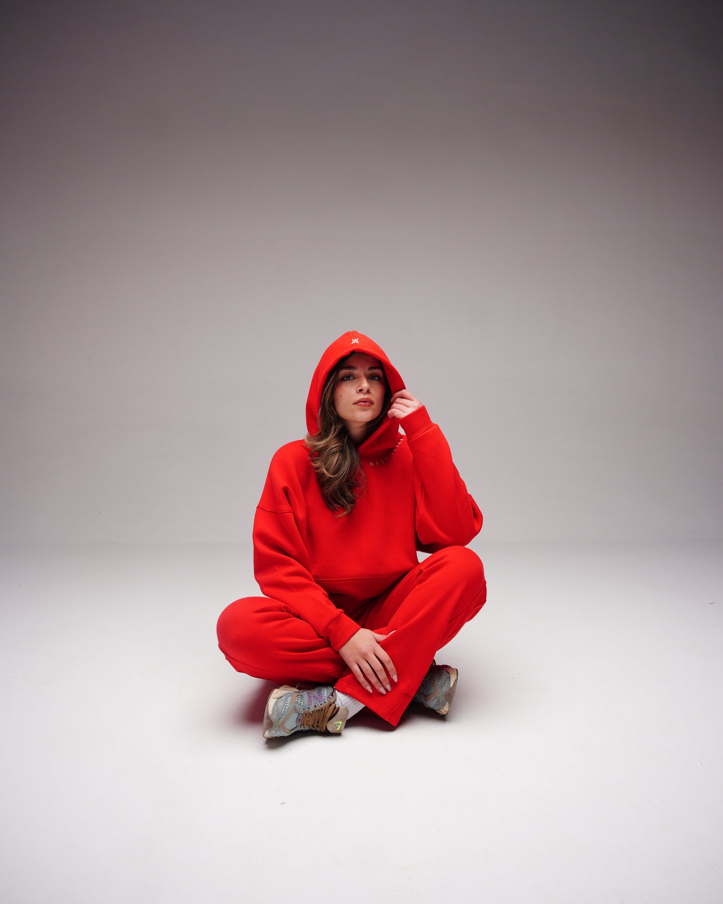 Red hoodie
